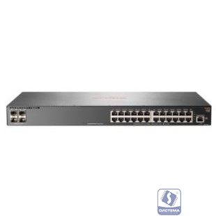 HP JL253A Коммутатор Aruba 2930F 24G 4SFP+ Swch (24x10/100/1000 RJ-45, 4x1/10G SFP+, L3 lite, 19