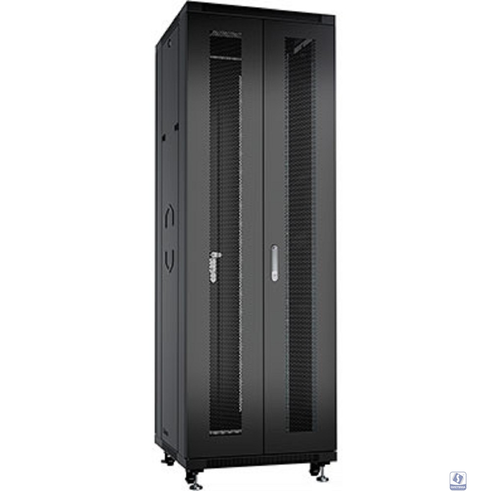 CABEUS ND-05C-47U60/120-BK ШКАФ МОНТАЖНЫЙ ТЕЛЕКОММУНИКАЦИОННЫЙ 19" НАПОЛЬНЫЙ ДЛЯ РАСПРЕДЕЛИТЕЛЬНОГО И СЕРВЕРНОГО ОБОРУДОВАНИЯ 47U 600X1200X2277MM (ШХГХВ) ПЕРЕДНЯЯ И ЗАДНЯЯ ПЕРФОРИРОВАННЫЕ ДВЕРИ, РУЧКА