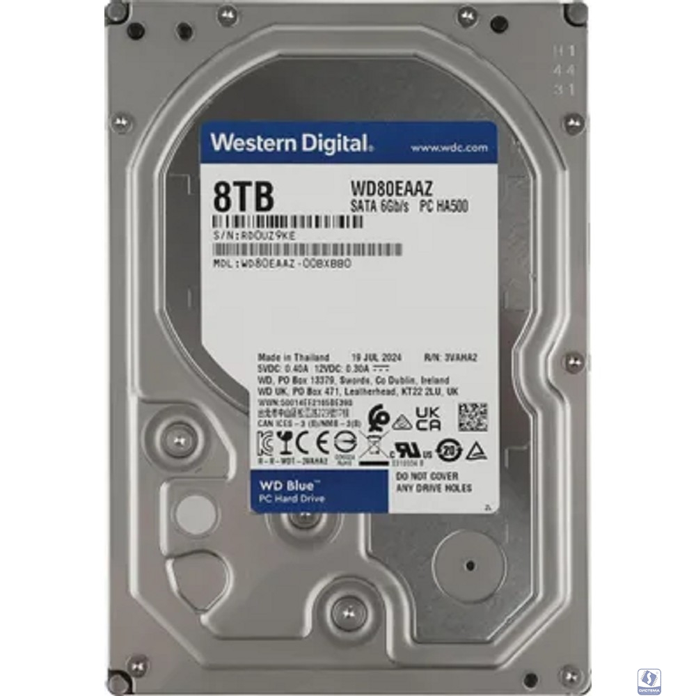 8TB WD Blue (WD80EAAZ) 