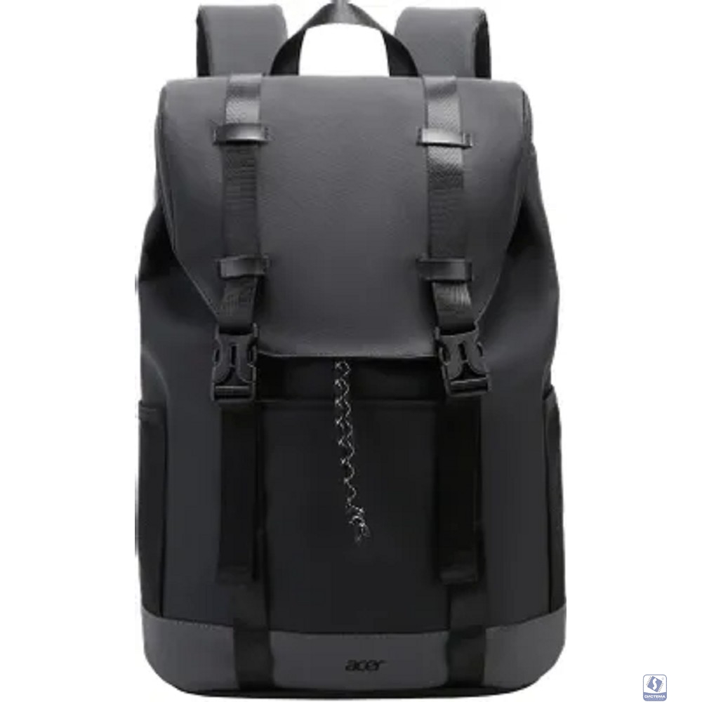 Acer LS series OBG409 [ZL.BAGEE.00S] черный полиэстер Рюкзак для ноутбука 15.6" 