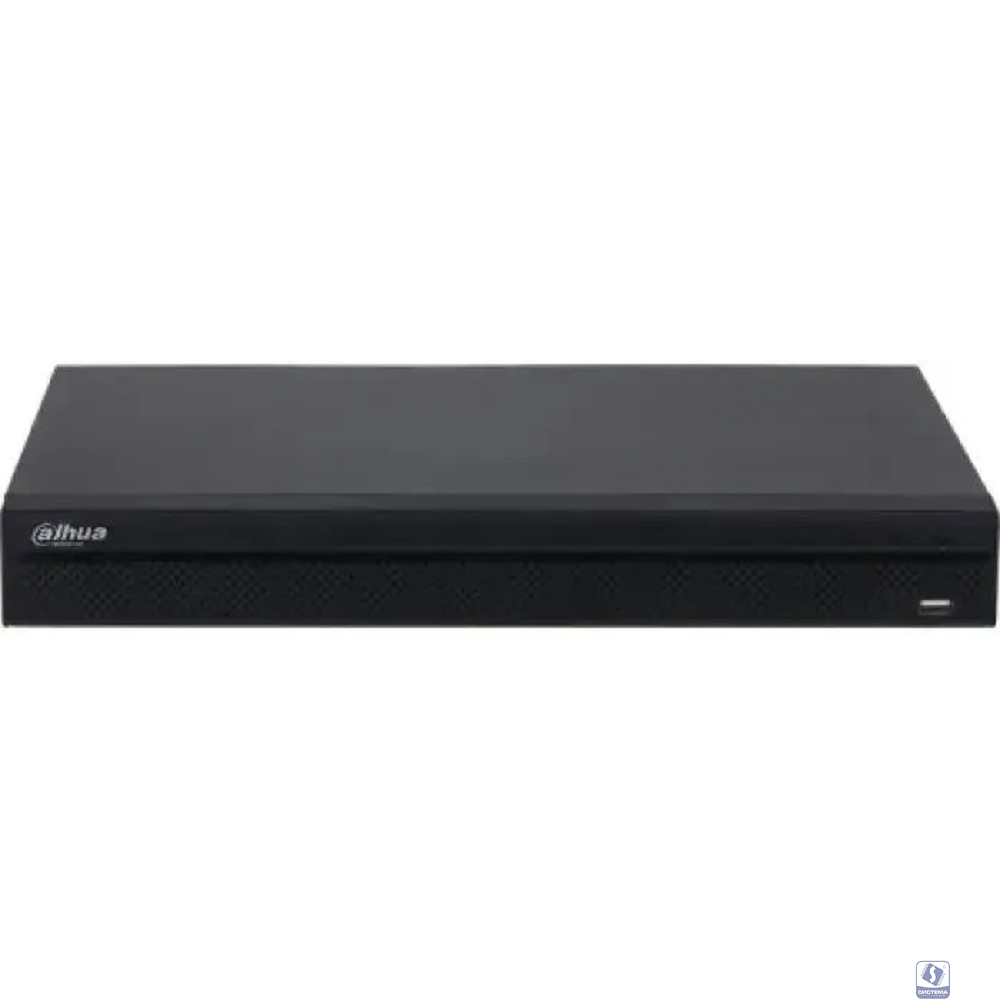 DAHUA DHI-NVR4208-4KS3 8-канальный IP-видеорегистратор 4K и H.265+, входящий поток до 160Мбит/с, видеоаналитика, 2 SATA III до 20Тбайт