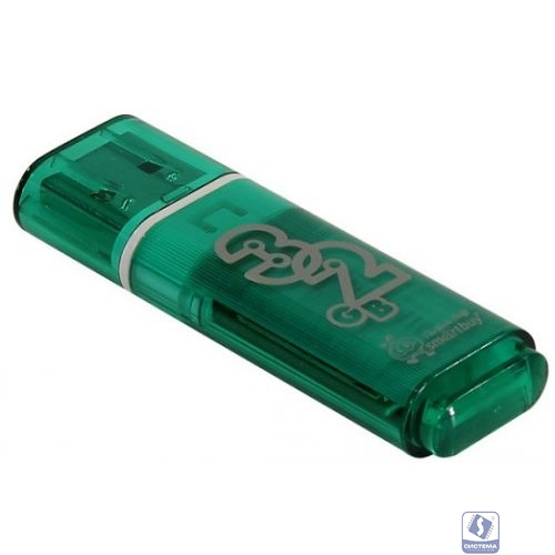 Smartbuy USB Drive 32Gb Glossy series Green SB32GBGS-G