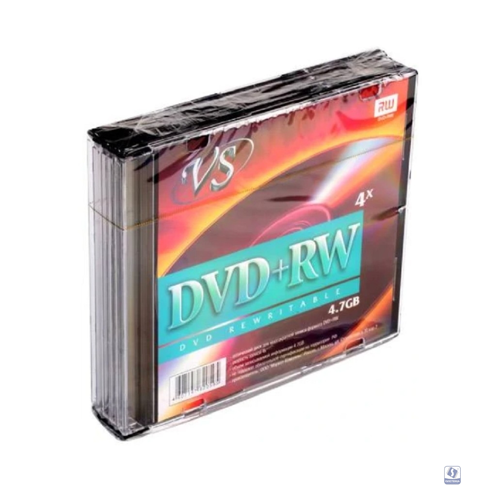 VS DVD+RW 4,7 GB 4x SL/5 (620618)