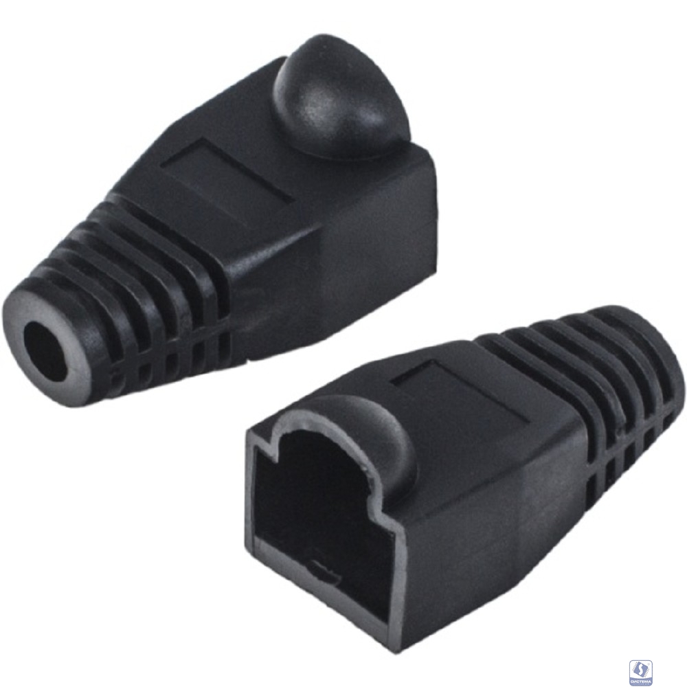 5bites US016-BK Колпачок  для коннектора RJ45 черный, 100шт