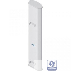 UBIQUITI AM-9M13-120 Секторная антенна 2х2 MIMO, 13.2 - 13.8 dBi, 5.15-5.85 ГГц, 120°х15°, 2 x RP-SMA, (двойная поляризация)
