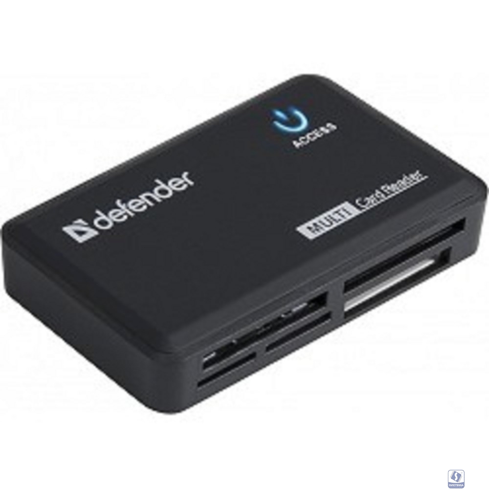 Устройство чтения/записи карт памяти Defendr OPTIMUS USB 2.0 (83501)