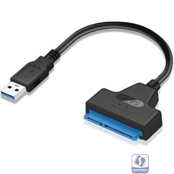 ORIENT UHD-502N, USB 3.2 Gen1 (USB 3.0) адаптер для SSD & HDD 2.5" SATA 6GB/s (JMS578, поддержка UASP), кабель подключения USB Type-A (31277)