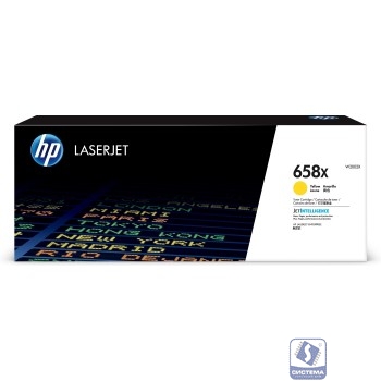 HP W2002X Картридж 658A увеличенной емкости желтый (28000 стр.) 