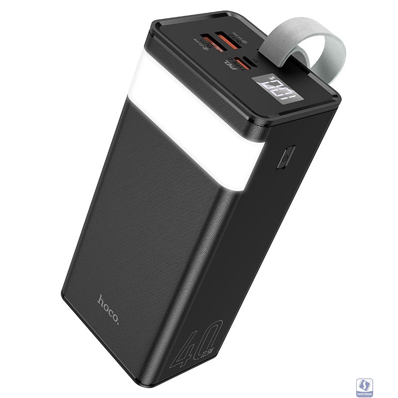 Повреждение упаковки Hoco J86 Портативный аккумулятор, 40000mAh, 3A, черный  (59214)        