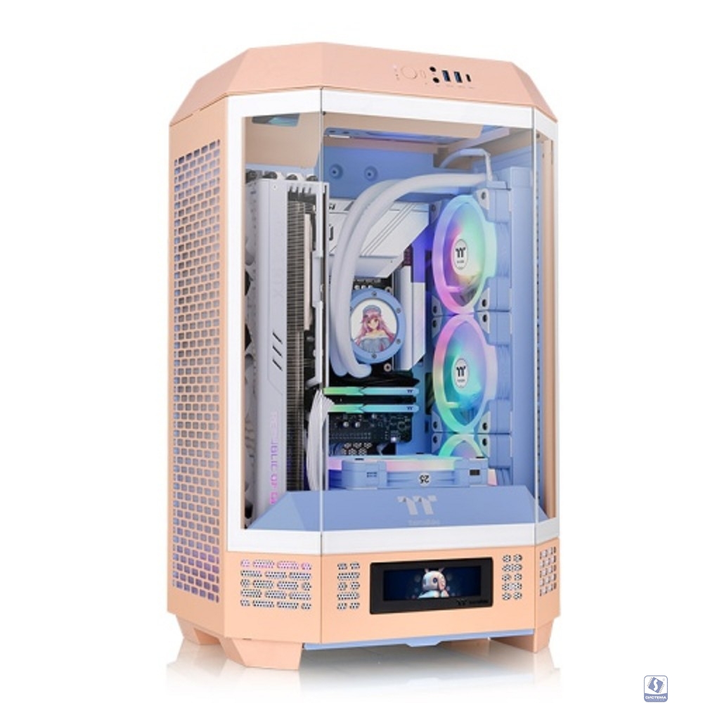 Корпус Thermaltake The Tower 300 Peach Fuzz (CA-1Y4-00SKWN-00) 