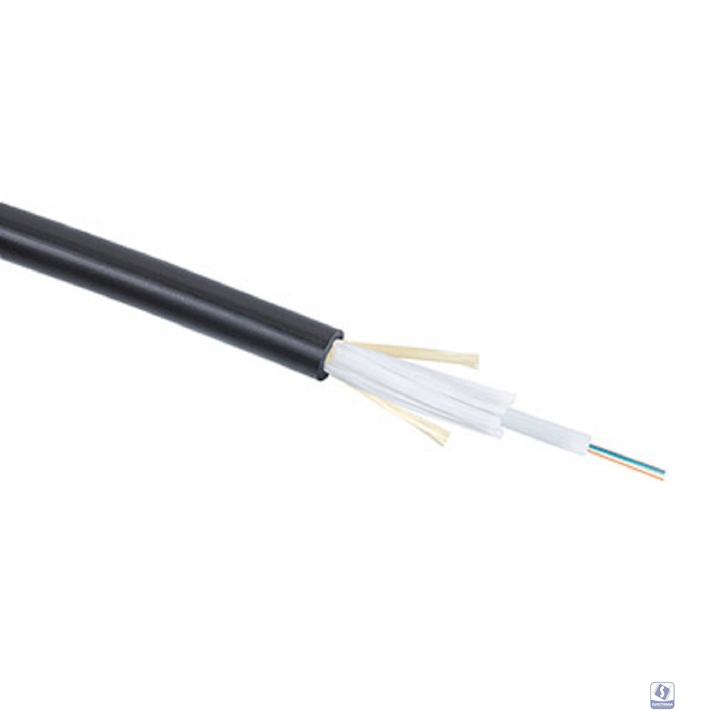 Cabeus CLT-A-4-01X04-J-PE-D-OUT-40 Кабель волоконно-оптический 50/125 (OM3) многомодовый, 4 волокна, loose tube, для внешней прокладки (-40C ~ +70), PE, черный