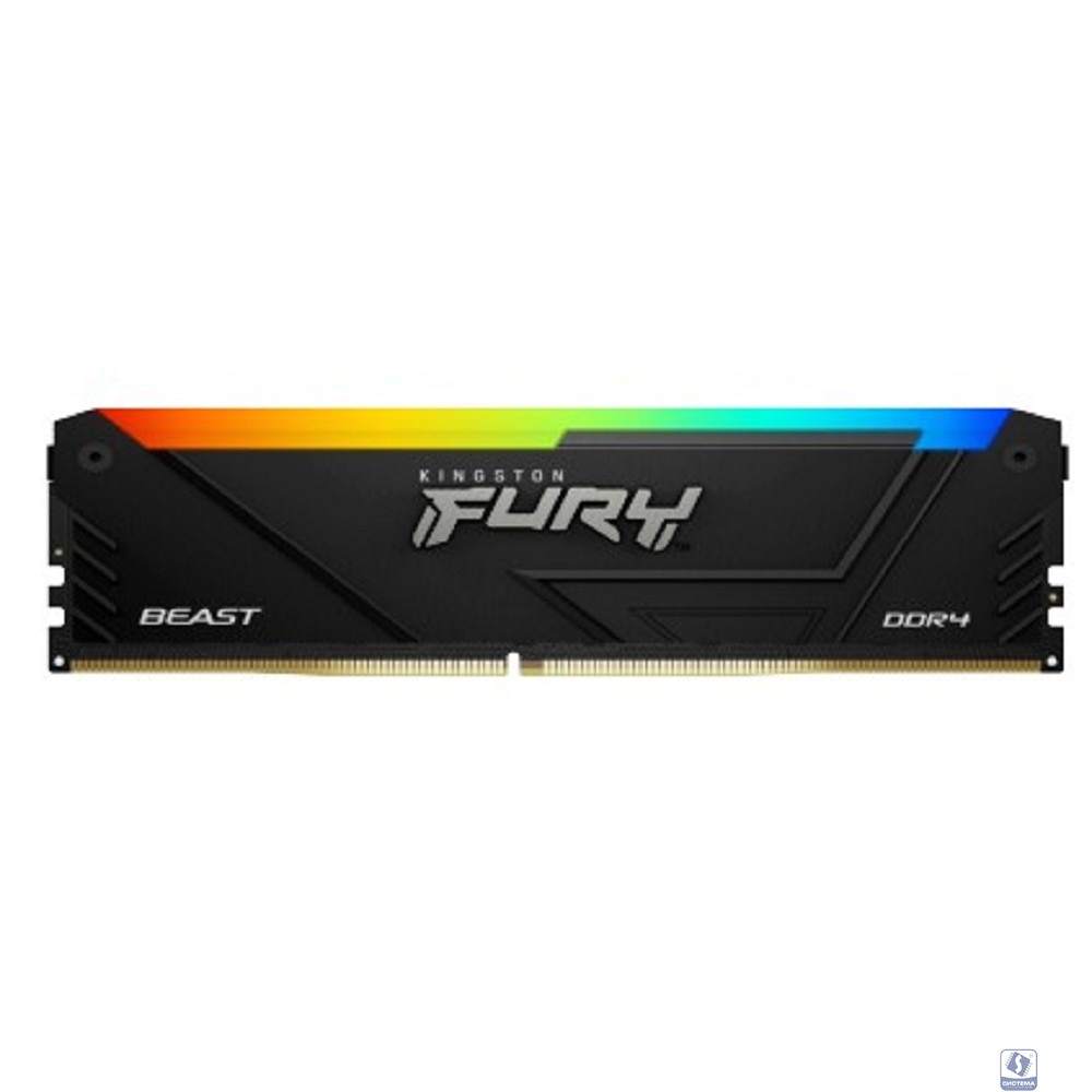 Kingston 32GB 3200MT/s DDR4 CL16 DIMM FURY Beast RGB KF432C16BB2A/32