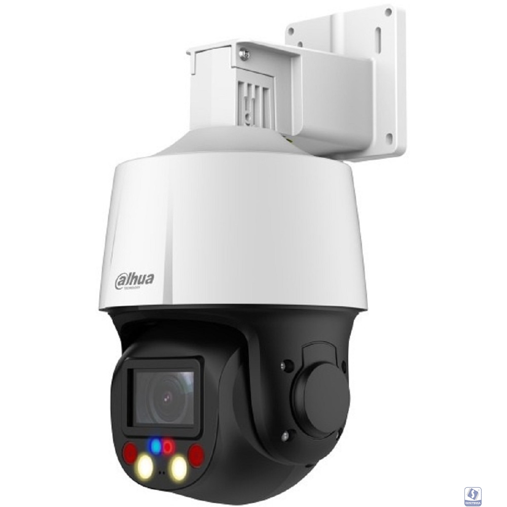 DAHUA DH-SD3E405DB-GNY-A-PV1 Мини-PTZ IP-видеокамера TiOC с активным сдерживанием и ИИ 4Мп, 1/2.8” CMOS, моторизованный объектив 2.7~13,5мм (5x), видеоаналитика, ИК 50м, LED 30м, IP66