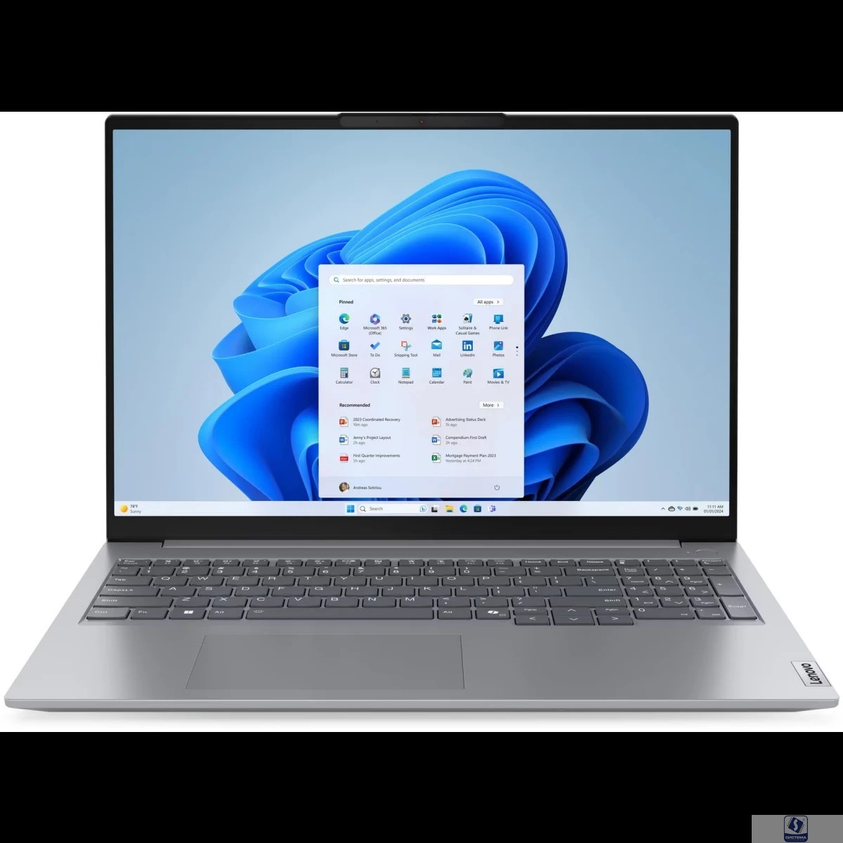 Lenovo Thinkbook 16 G7 ARP [21MWA0ATIN] Arctic Grey 16" 