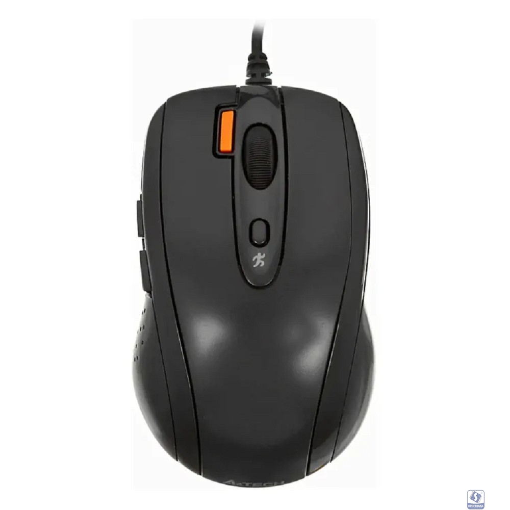 A-4Tech Мышь N-70FX(-1) (BLACK)  USB, 4+1 кл.-кн.,провод.мышь [627755]
