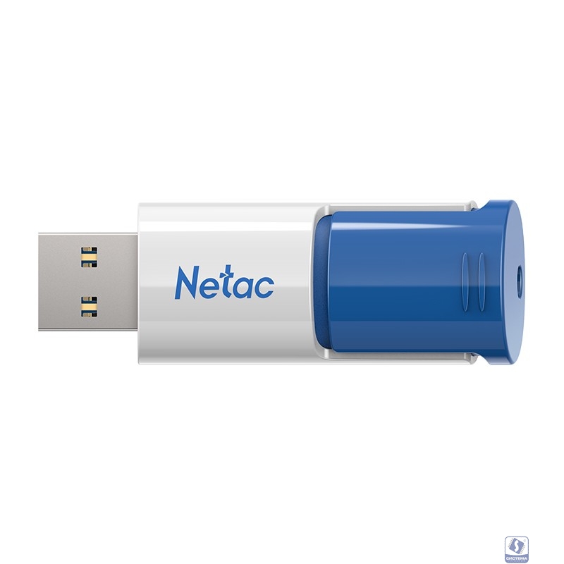 Netac USB Drive 64GB U182 Blue USB3.0,retractable [NT03U182N-064G-30BL]