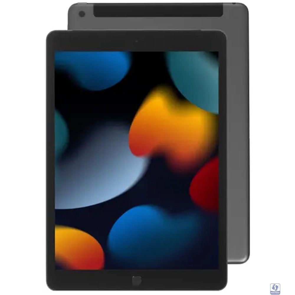 Apple iPad 10.2-inch (2021) 64GB Wi-Fi + Cellular - Space Grey [MK473RK/A]