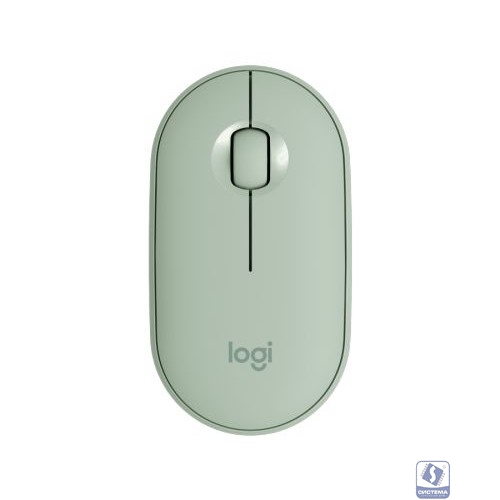 910-005720 Мышь беспроводная Logitech Pebble M350 Eucalyotus 