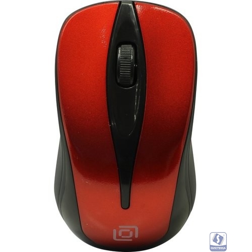 Oklick 675MW черный/красный оптическая (800dpi) беспроводная USB (2but) [1025919]