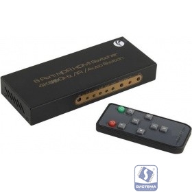 VCOM DD465 Переключатель HDMI 2.0 V  5=>1 
