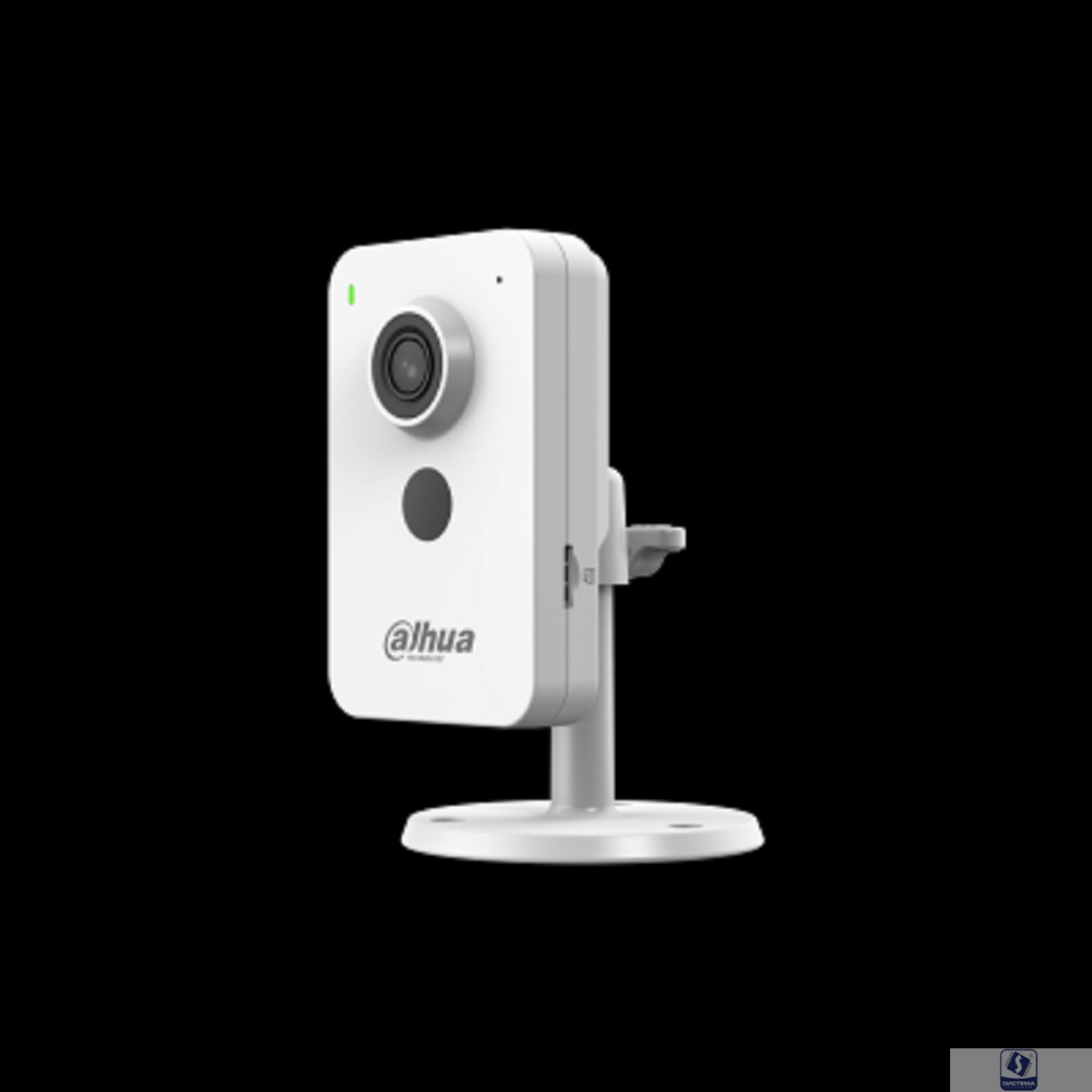 DAHUA DH-C2K-P 2.8 Компактная IP-видеокамера с Wi-Fi 2Мп; 1/2.7” CMOS; объектив 2.8мм; видеоаналитика ИК 30м ( DH-IPC-C2KP-P-0280B)
