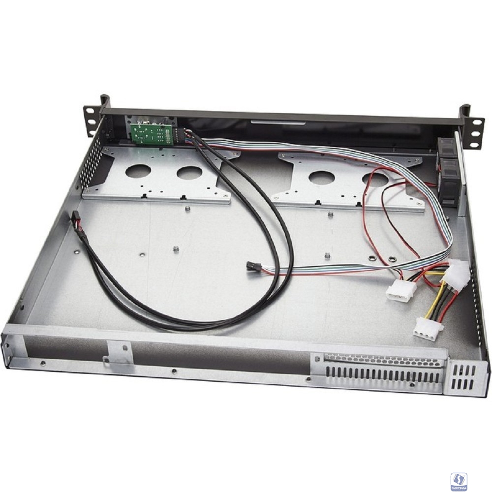 Exegate EX287749RUS Серверный корпус ExeGate Pro 1U390-01 <RM 19", высота 1U, глубина 390, БП F400AS, USB>