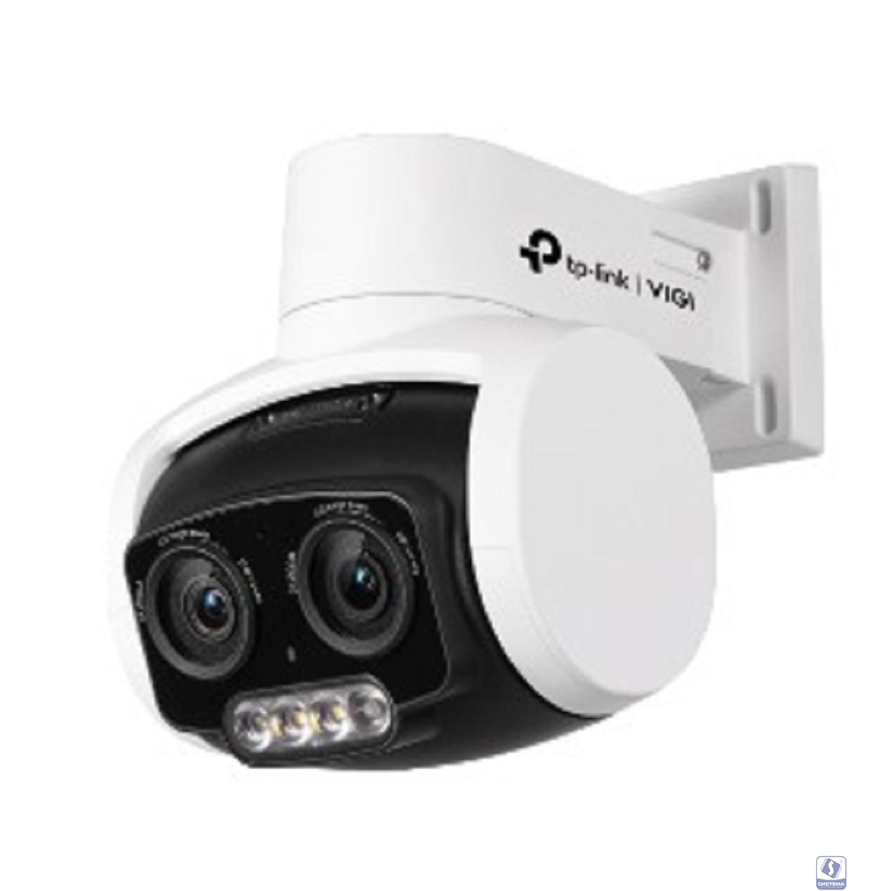 TP-Link VIGI C540V Уличная PTZ-камера 4 Мп с двумя объективами и цветным ночным видением