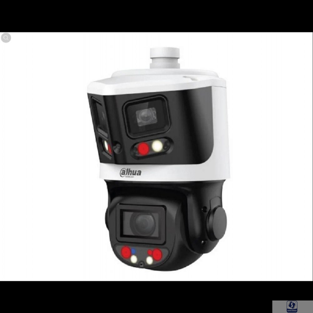 DAHUA DH-SDT3E410-8P-MB-A-PV1-0280 Уличная купольная PTZ IP-видеокамера с панорамным модулем, активным сдерживанием и ИИ 1/2.8" 8Мп CMOS