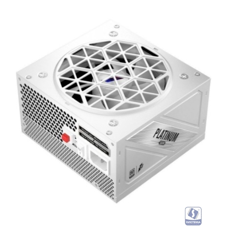 1STPLAYER NGDP Platinum 1000W White / ATX3.0, APFC, 80 PLUS Platinum, SR + LLC + DC-DC, 120mm fan, full modular / HA-1000BA3-WH