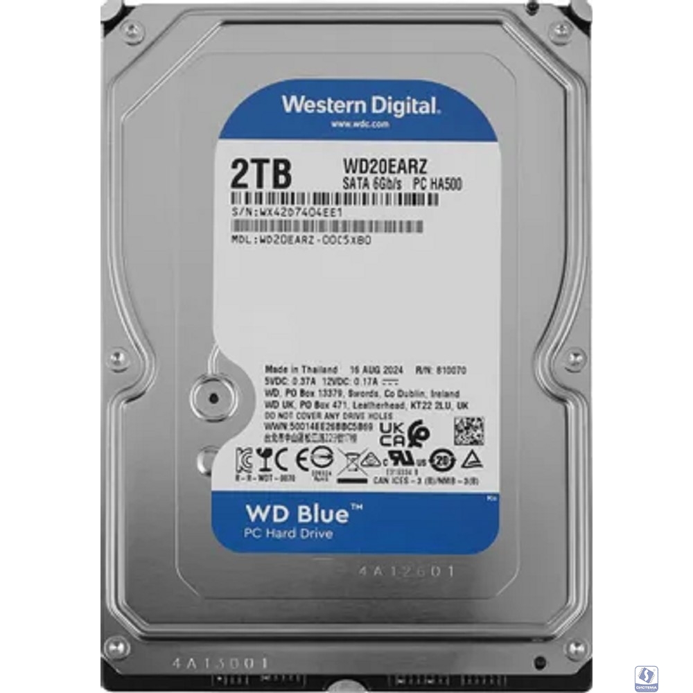 2TB WD Blue (WD20EARZ) 