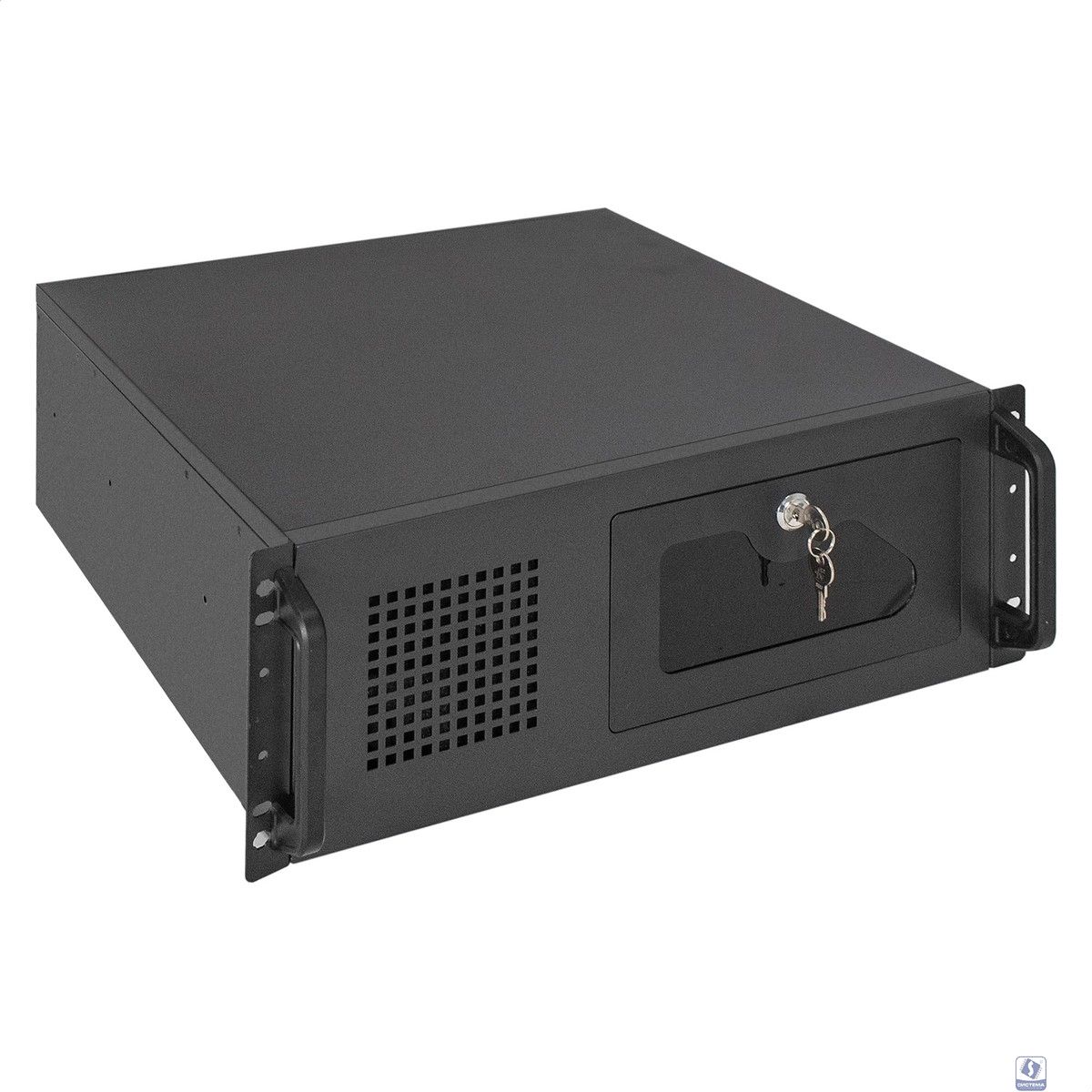 Exegate EX295901RUS Серверный корпус ExeGate Pro 4U450-17 <RM 19", высота 4U, глубина 450, БП 700ADS, 2*USB>