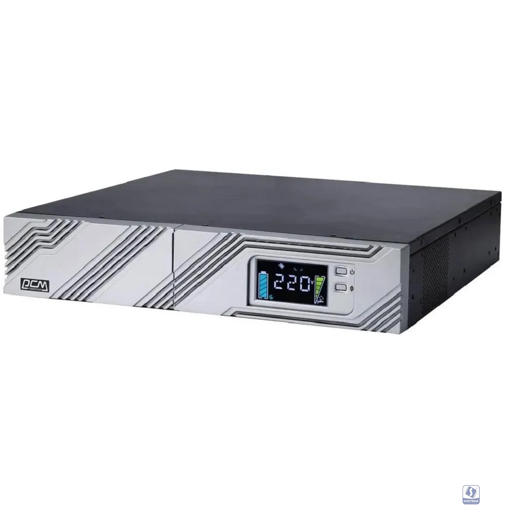 PowerCom Smart King RT SRT-1500A LCD ИБП  (1157679)