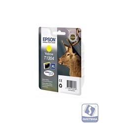 EPSON C13T13044010/12 T1304 Картридж для Epson Stylus SX525WD/ SX620FW,  Stylus Office BX320FW/BX525WD/ BX625FWD, желтый, XL (cons ink)