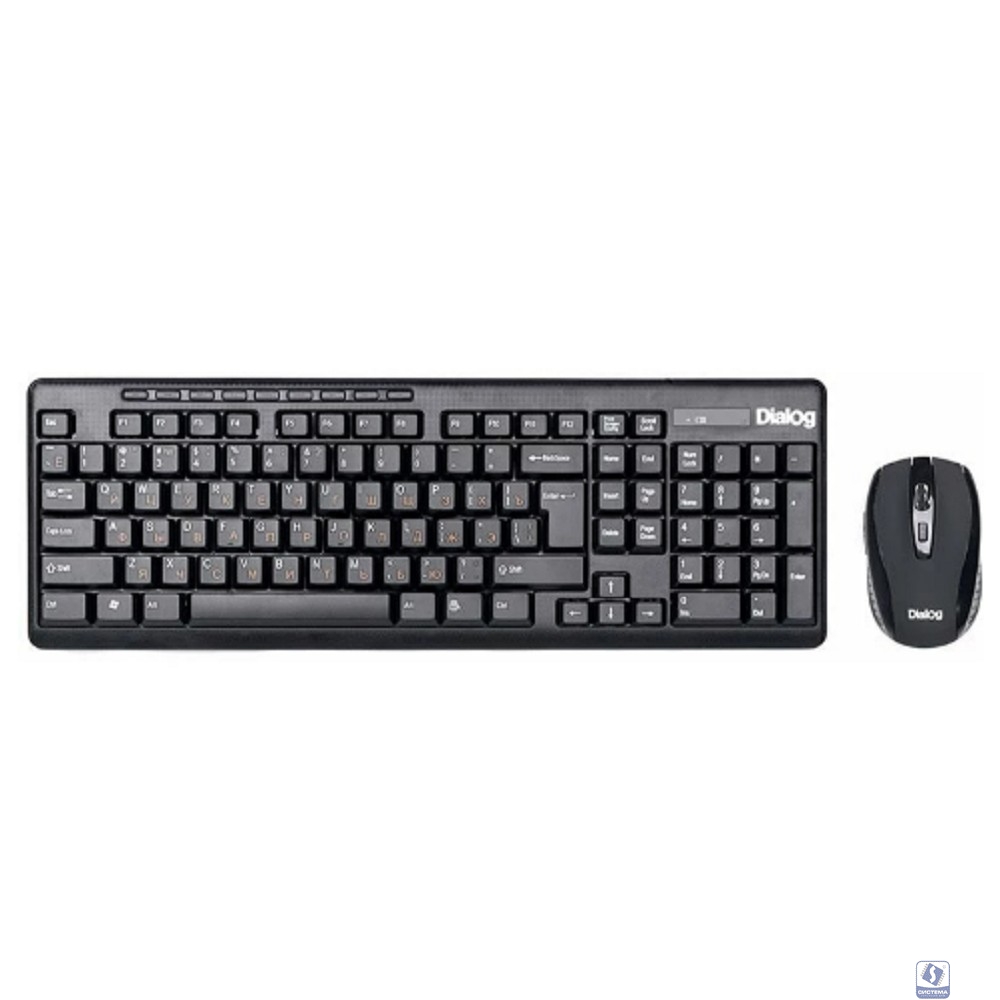 Повреждение упаковки Dialog Клавиатура + мышка KMROP-4020U Pointer RF 2.4G - USB 
