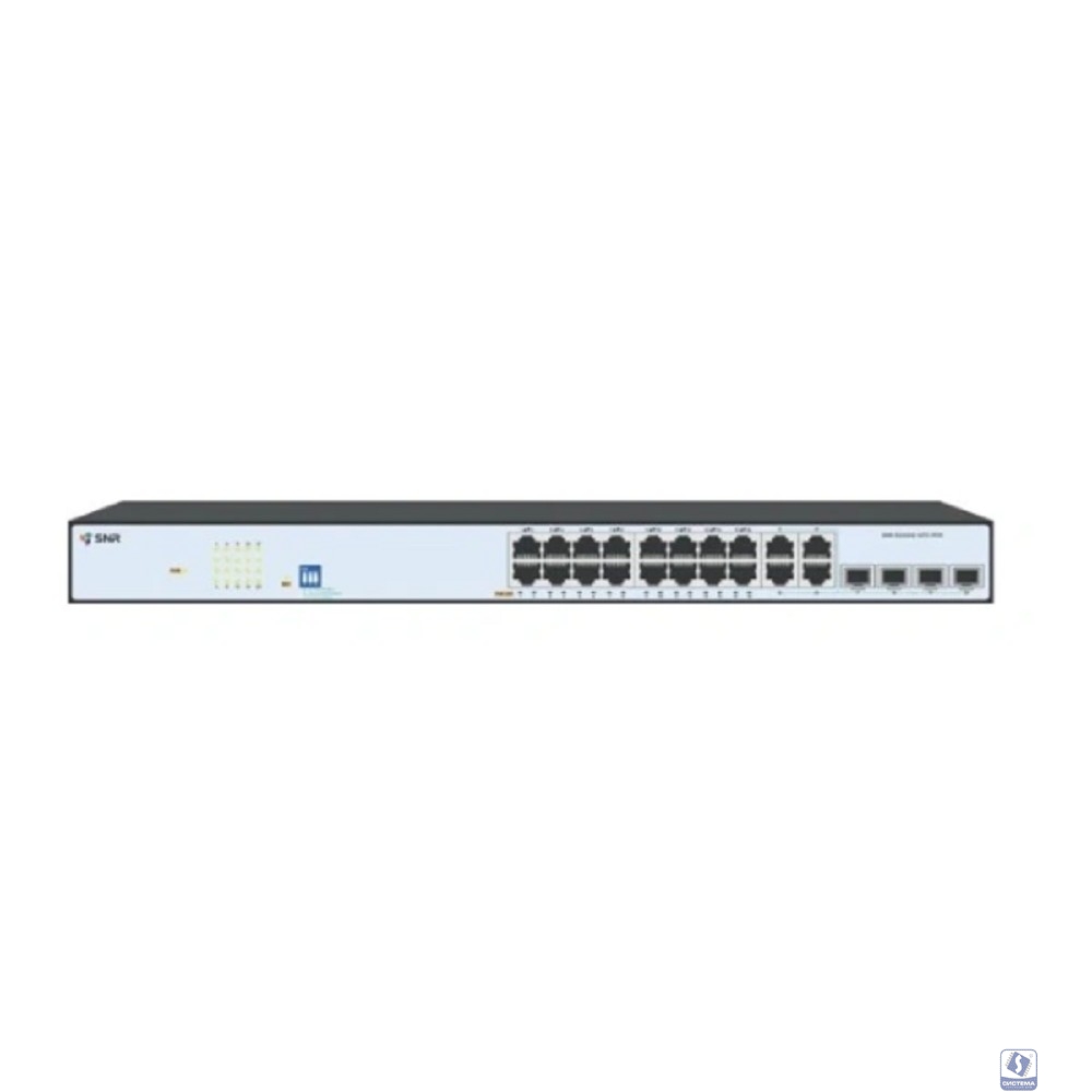 SNR SNR-S2300G-16TC Управляемый Web-smart коммутатор уровня 2, 16 портов 10/100/1000Base-T, 4 порта Combo 10/100/1000Base-T|100/1000Base-X SFP, встроенный БП ~220V AC