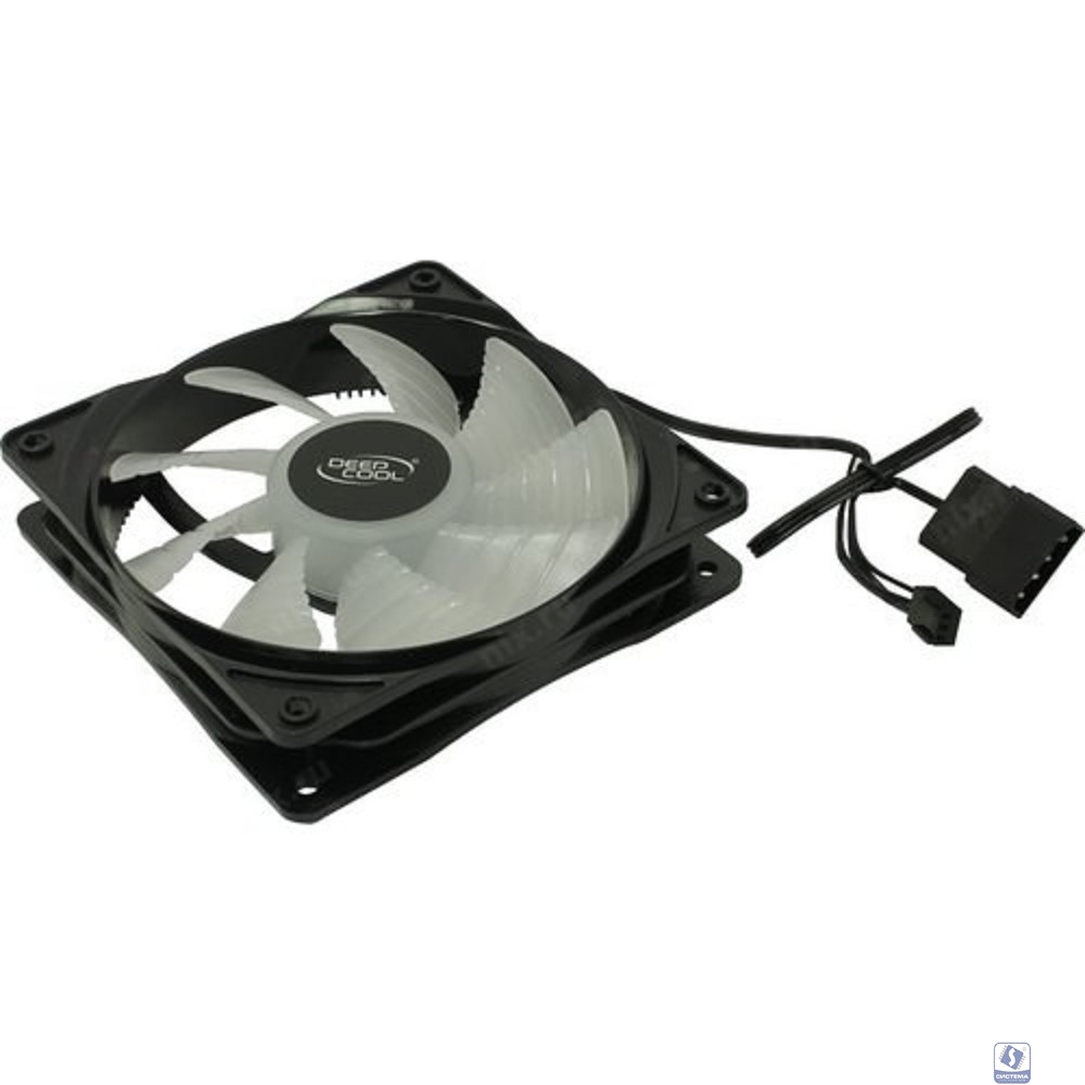 Case fan Deepcool RF120R  (LED Red подсветка, 1300об/мин) Retail