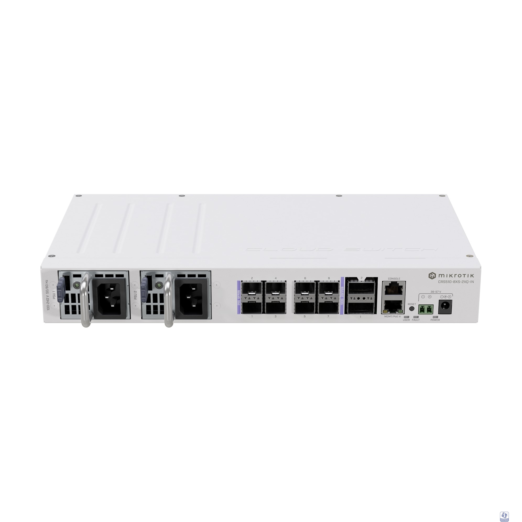 MikroTik CRS510-8XS-2XQ-IN Коммутатор управляемый, 8*XSFP+ , 2QXSFP+