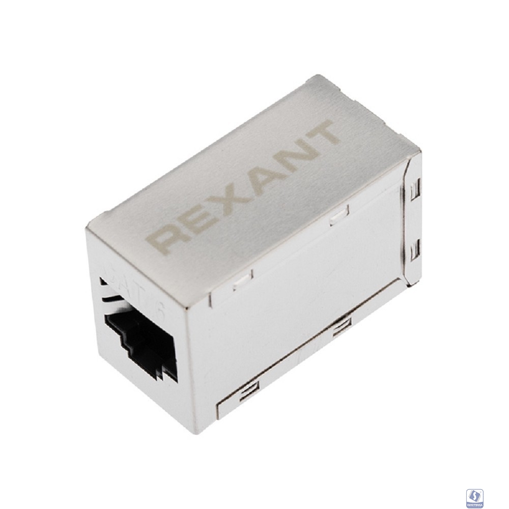 Rexant (03-0109) Адаптер проходной FTP RJ-45(8P8C), CAT 6