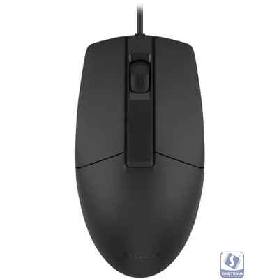Мышь проводная A4Tech OP-335S black (USB, оптическая, 1200dpi, 3but, silent) (OP-335S)