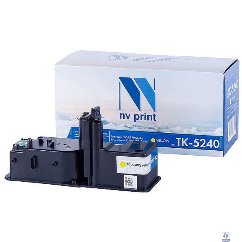 Тонер-картридж NVP NV-TK-5240 Yellow для Kyocera Ecosys P5026cdn/P5026cdw/M5526cdn/M5526cdw (3000k)