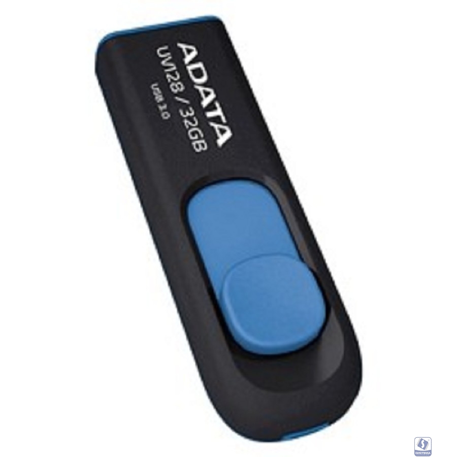 A-DATA Flash Drive 32Gb UV128 AUV128-32G-RBE 