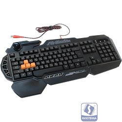 Клавиатура A-4Tech Bloody B314 Black USB Multimedia Gamer LED [300818]
