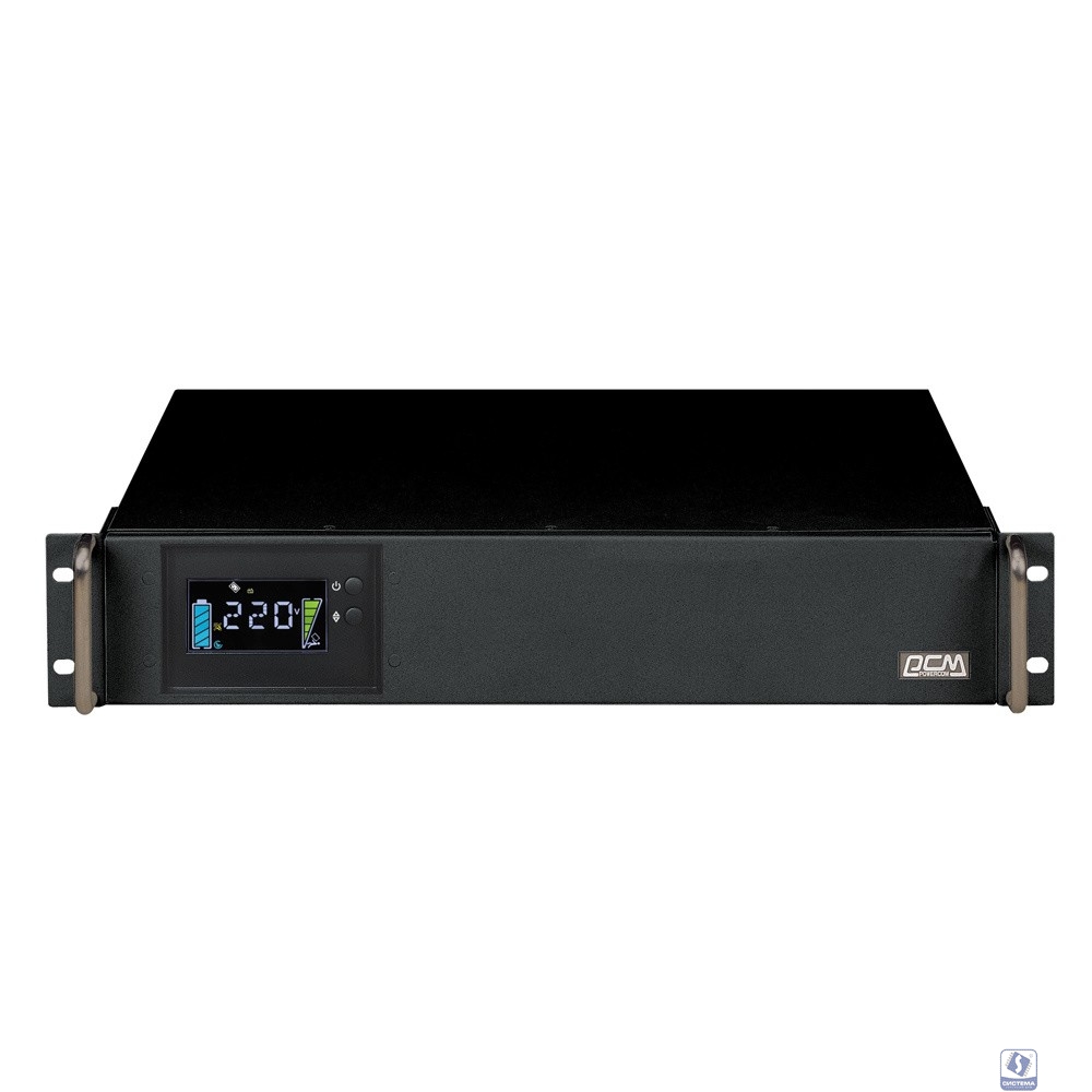 PowerCom King Pro RM KIN-3000AP LCD (3U) ИБП  (1152615)