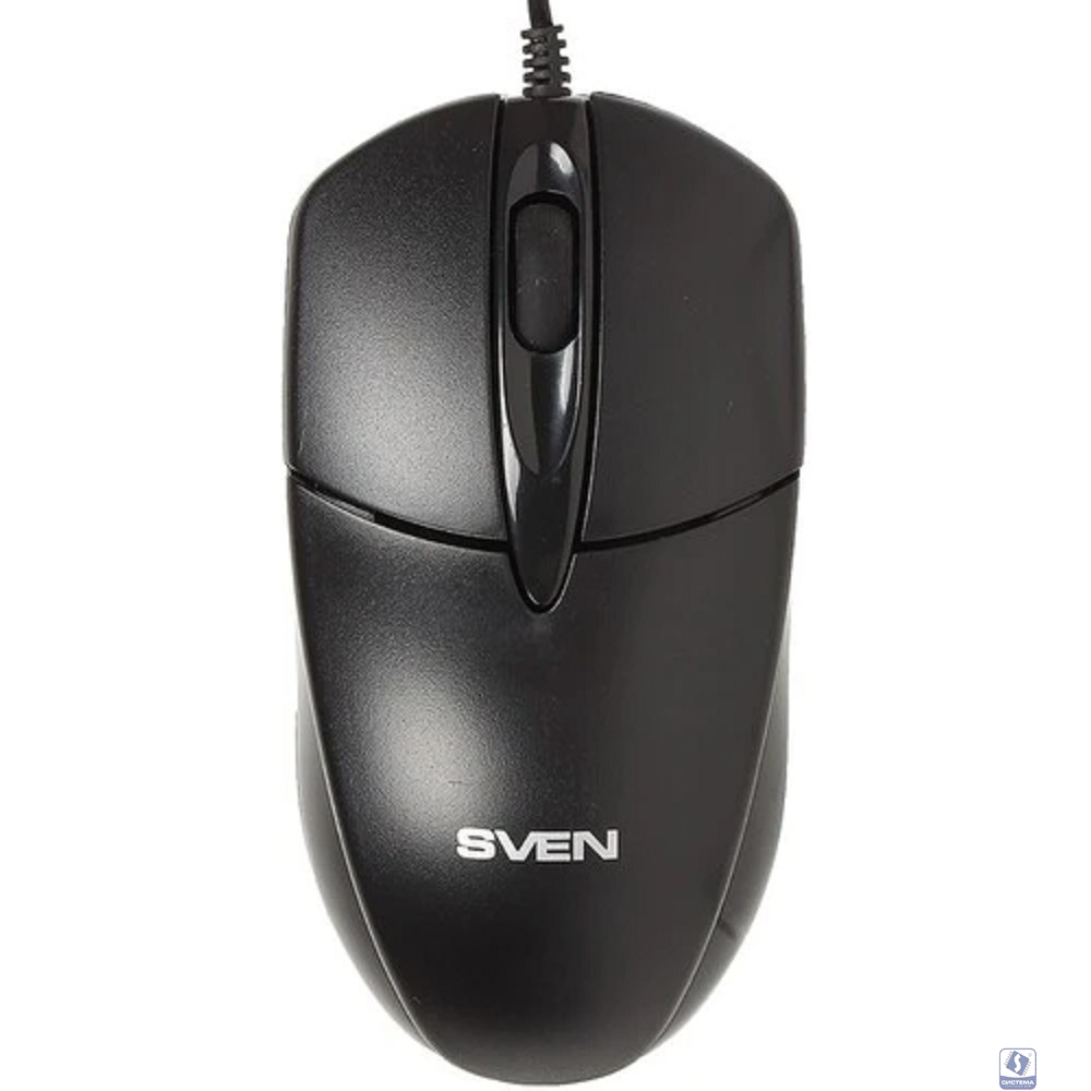 Мышь Sven RX-112 USB чёрная (2+1кл. 1000DPI, кор)