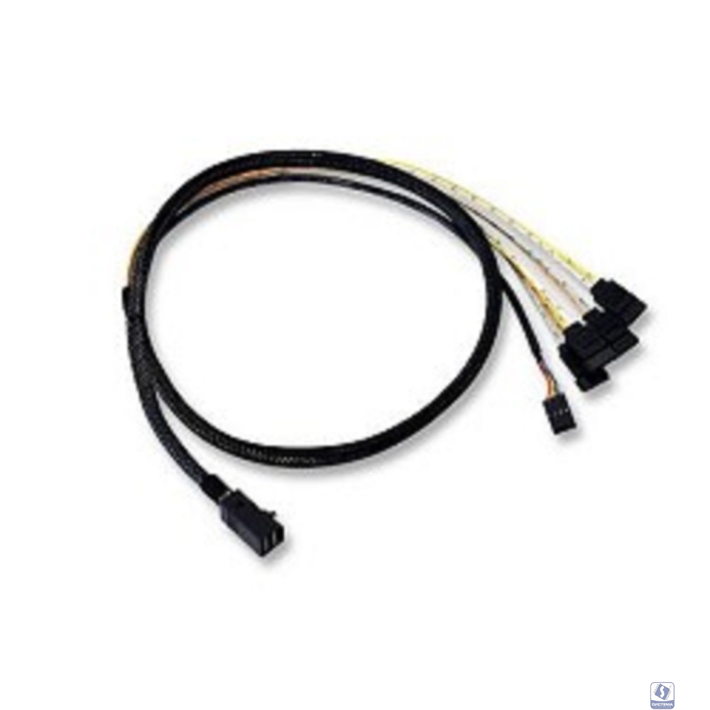 LSI LSI00411 SERVER ACC CABLE MINI-SAS HD/TO SATA DATA 1M  LSI (L5-00221-00)