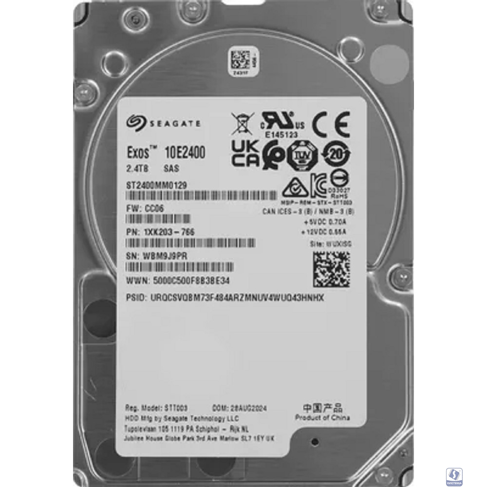 2.4TB Seagate Enterprise Performance 10K.9 (ST2400MM0129)  OFFICIAL RECERTIFIED 