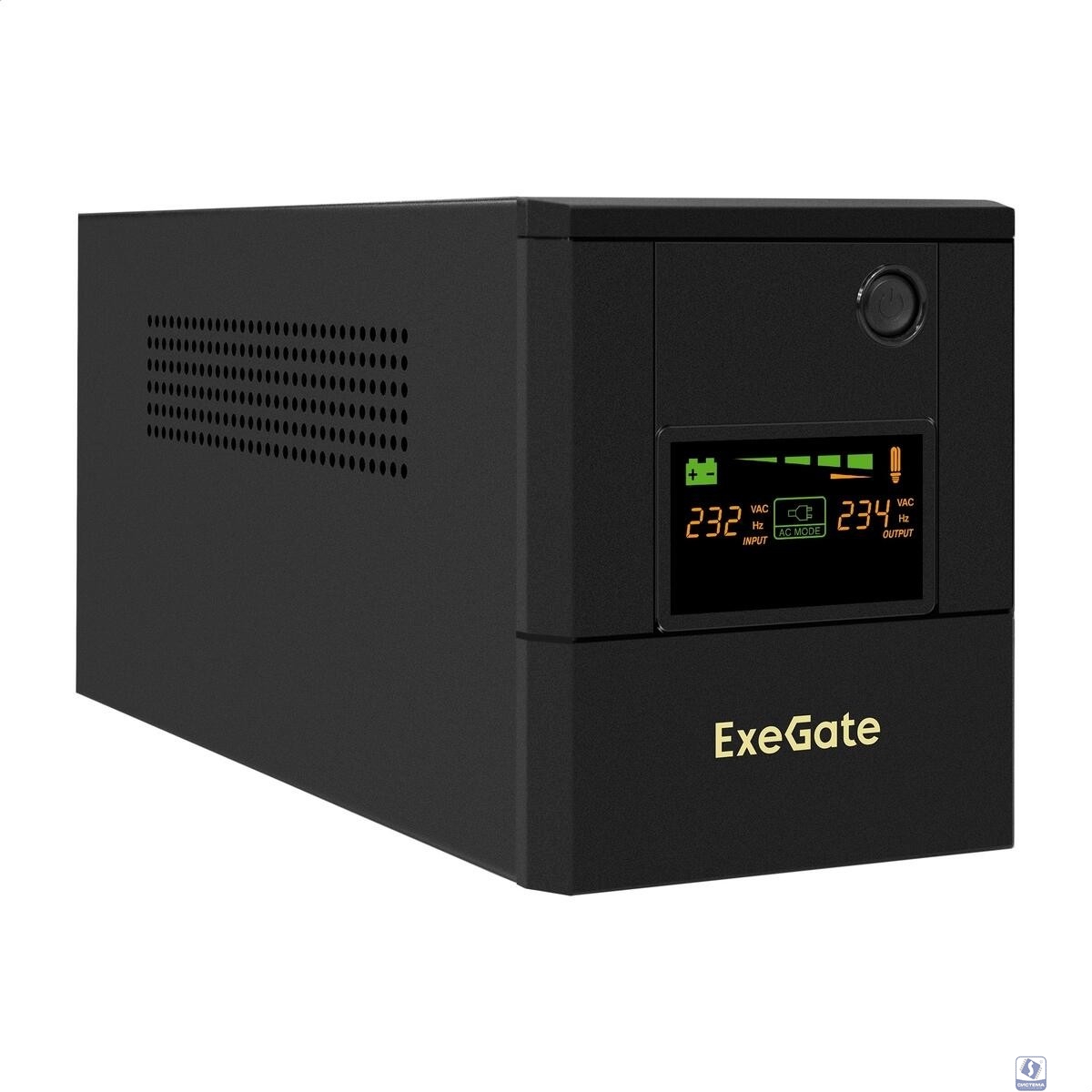 Exegate EX299953RUS ИБП ExeGate SpecialPro Smart LLB-1000.LCD.AVR.8C13.USB (1000VA/700W, LCD, 8*C13,USB, батарея 12V 7.2Ah - 2 шт., металлический корпус, Black)