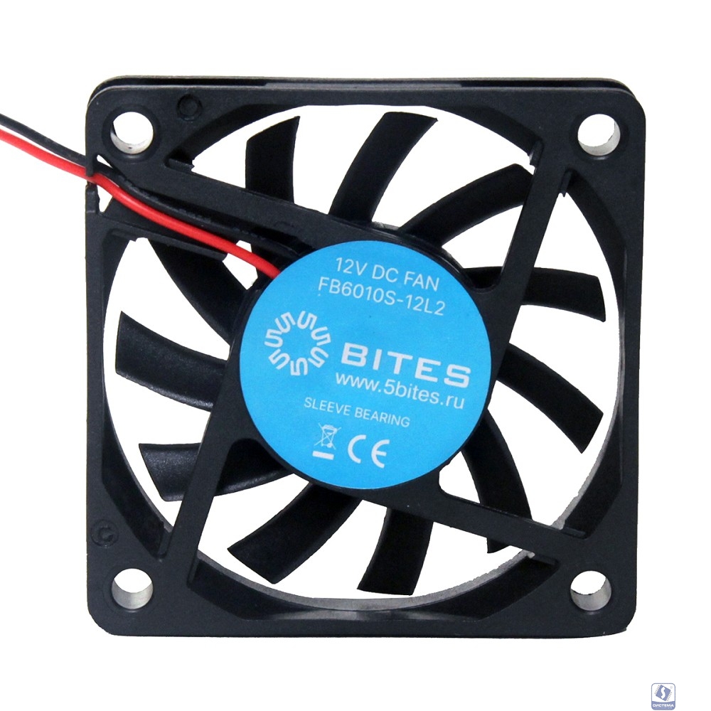 5bites Вентилятор FB6010S-12L2 60X10 / SLEEVE / 3200RPM / 2P