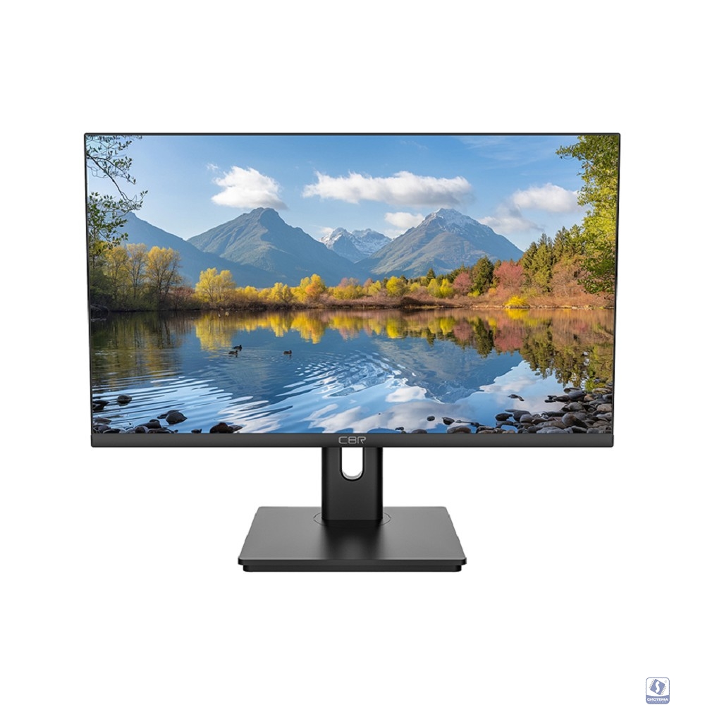 CBR LCD Монитор 23.8" MD-2401, IPS, FHD 1920x1080, 100Гц, Динамики 2*3W, HAS, Pivot, 1*DP/1*HDMI, внутренний БП, черный, кабель HDMI [LCD-MD2401-OPC]
