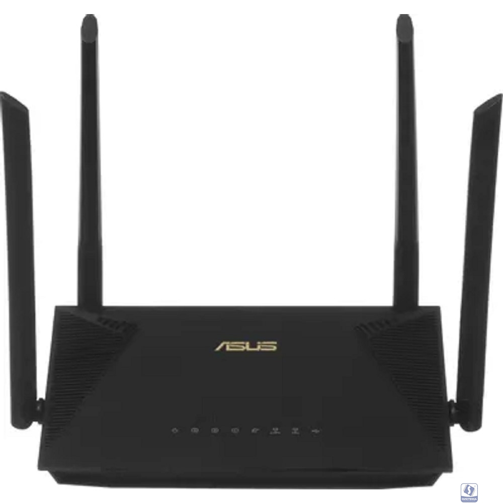Роутер беспроводной Asus RT-AX1800U AX1800 10/100/1000BASE-TX/4G ready черный
